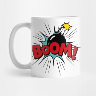 Boom! Comic Book  Pop Art Mug